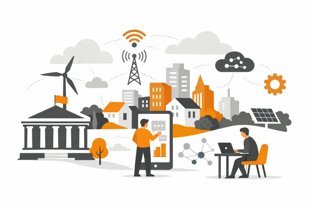 Förderung für die Digitalisierung der Kommune