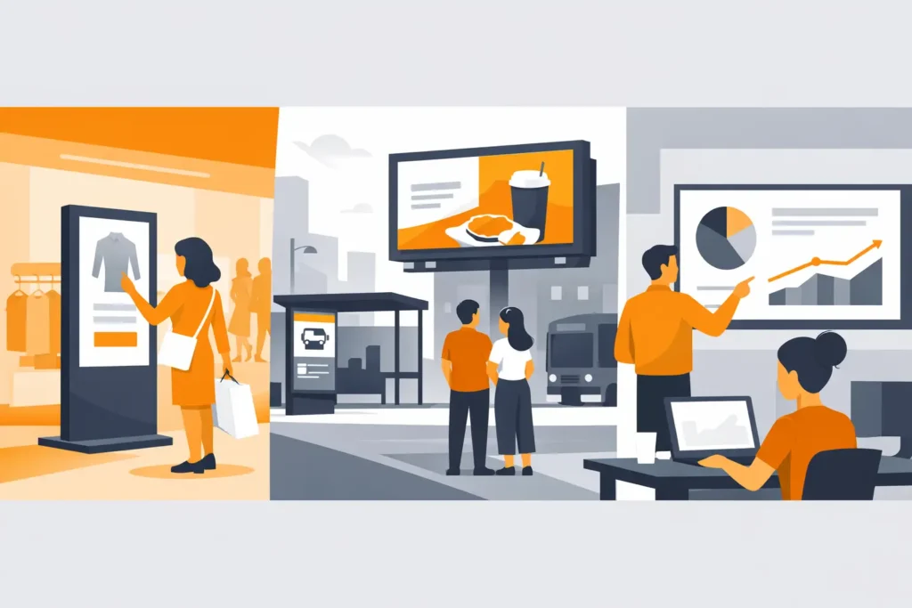 Digital Signage, die im Alltag wirklich wirkt