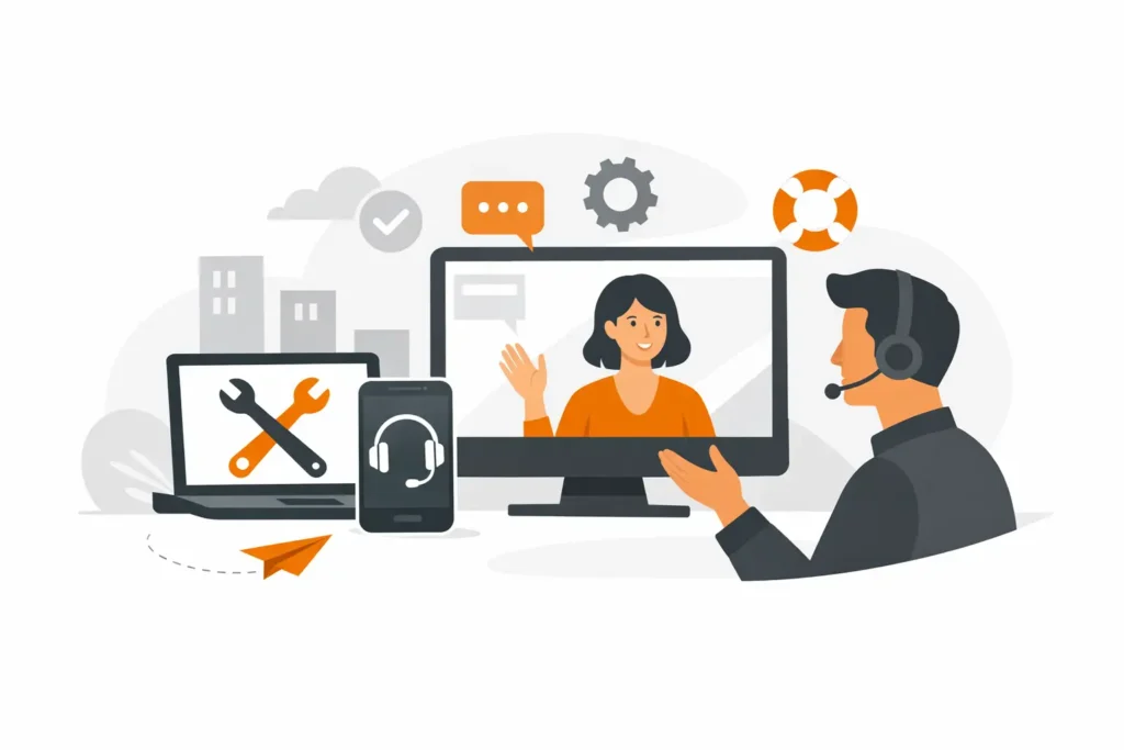 Remote Support für Unternehmen: Schnell Hilfe
