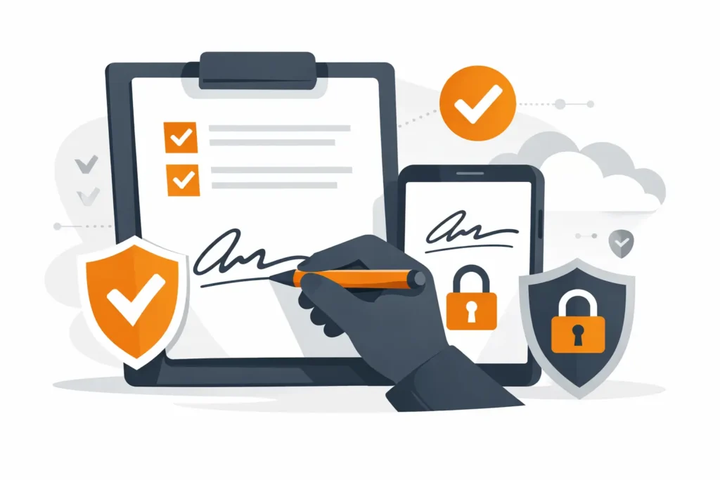 Digitale Signatur für sichere Freigaben