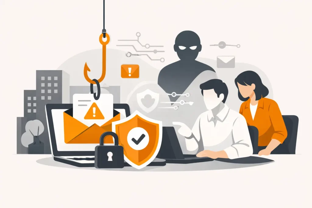 Phishing-Schutz im Büro richtig aufbauen