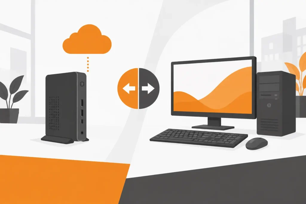 Thin Client vs PC: Was passt zum Mittelstand?