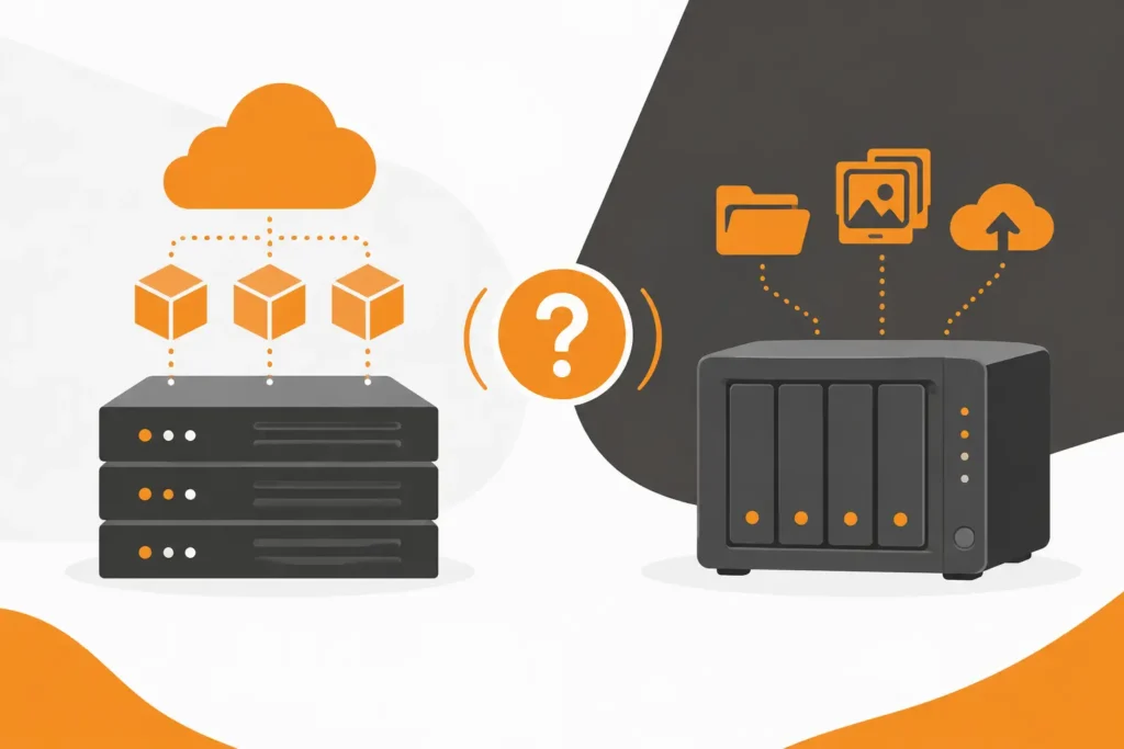Virtueller Server oder NAS: Welche Lösung passt?