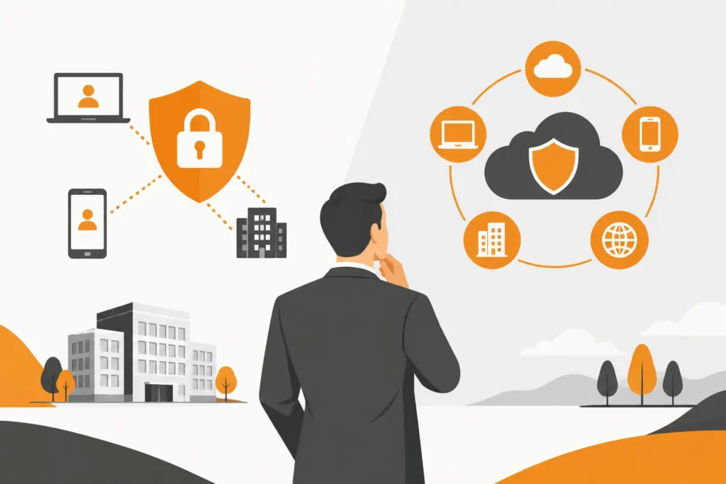 VPN oder SASE: Was passt zum Mittelstand?